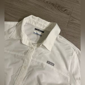 Women’s large long sleeve Columbia shirt Omni shade sun protection